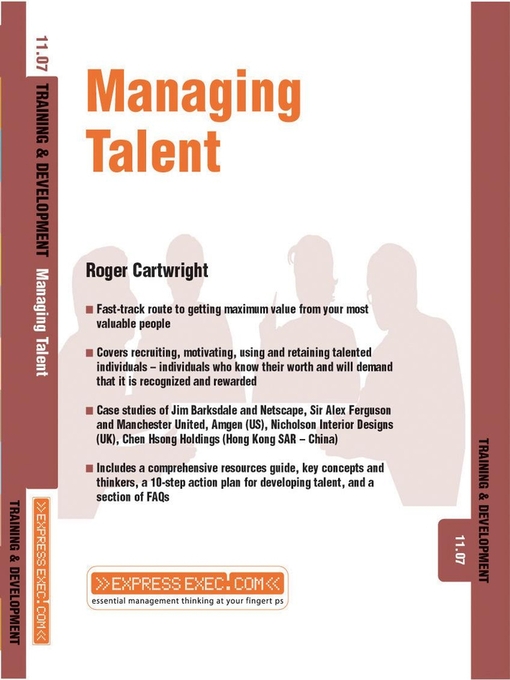Title details for Managing Talent by Roger Cartwright - Available